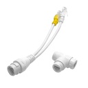 Gigabit POE Injector Switch IEEE802 3af at Power Over Ethernet 48V to 12V POE Splitter for IP Camera