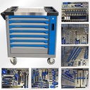 New 467PCS Mechanical Repair Tool Set 4S Shops Auto Repair Factories Home Maintenance Portable Drawer Tool Cart