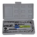 40-Piece High Quality Steel Combination Socket Screwdriver Hand Tool Ratchet Wrench Set