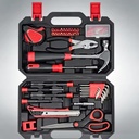 Multifunction Hand Repair Tool Set with Carry case Portable Mechanic Tool Set for General Home Repair and Office Maintenance