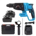 CAMPEGGI DMG2056 Industrial-Grade Four-Pit Lithium-Ion Brushless Electric Hammer Drill with 3+ Speeds