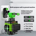 16 Lines 4D Laser Level Self Leveling Laser High Precision Self-leveling Laser Green Light Industrial Wall Floor Level Meter
