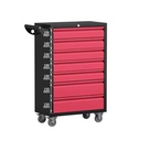 PJD TC-01 Heavy Duty Iron Tool Trolley Customizable 7 Drawers 600kg Load Capacity Keyed Lock