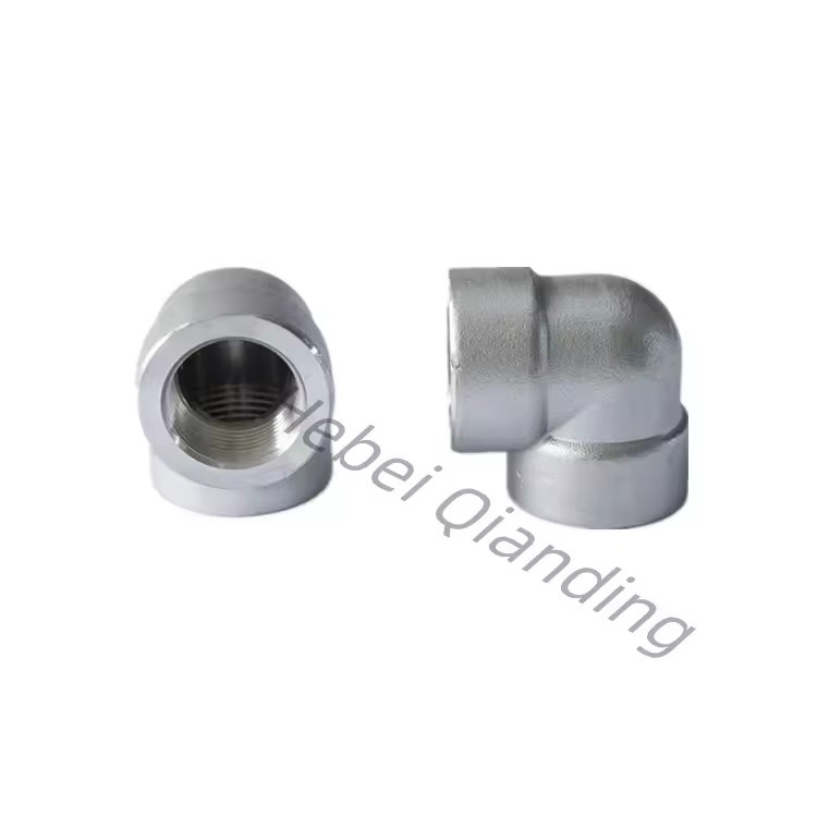 Wholesale Custom high Quality SS304/316 BSP/NPT Thread 1" Size Male Elbows Plumbing Materials Stainless Pipe Fittings