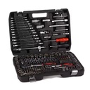 Professional 118 Pcs Carbon Steel Hard Case OEM Car Box Mechanic Wrench Ratchet Sockets Sets Hand Tools Automotive Motorcycle 1