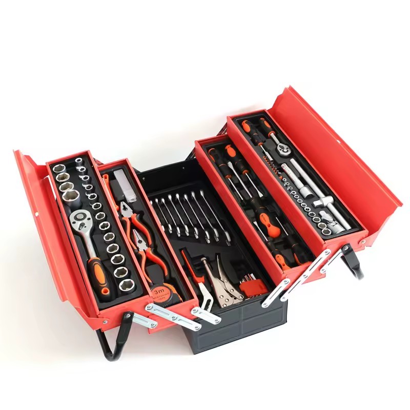 85pcs Multifunctional Wrench Ratchet Spanner Combination Tools Box Chrome Vanadium Socket Set for Car Repair