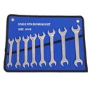 4PCS 6PCS 8PCS 10PCS 12PCS 14PCS Chrome Plated Carbon Steel Dual Double Open End Wrench Set