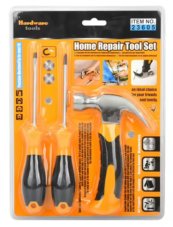 Hardware Tools Universal Multi Screwdriver 5-piece Manual Insulated Screwdriver Set