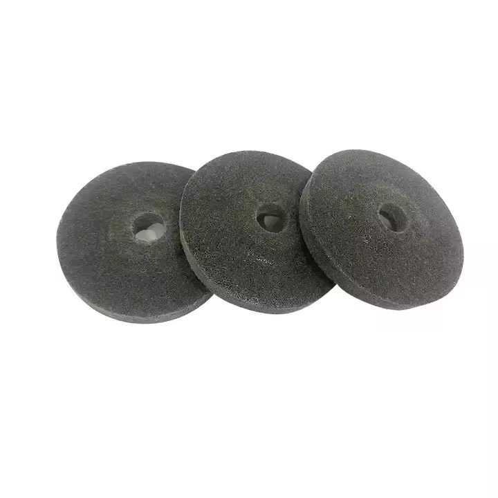 High Quality 9P Black Abrasive Disc Uncovered Silicon Carbide Sanding Wheels OEM Size