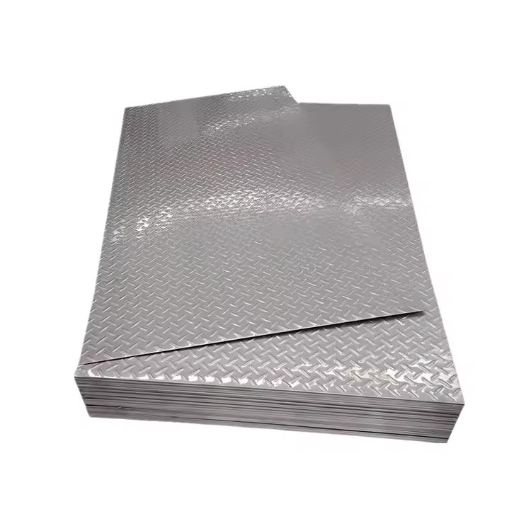 Black Mild Steel Checkered Plate 14 Gauge Carbon Metal Sheets 4x8 ASTM A36 A283 GR.C A572 Ss400 Iron Plate Diamond Sheet