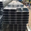 C Channel 6x10.5 Standard Size of C Purlins Black Carbon Steel Channel Profiles