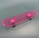 Top-Ranked 31 Inch CNC Machined Aluminum Alloy Longboard Deck 7.5/8.25/8.5 Sizes Design Stainless Steel Skateboard