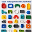 High-Quality Custom Plastic Injection Molding ABS Nylon POM PEEK Industrial Parts OEM Factory