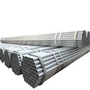 Z30 Z70 Z210g Steel Hollow Section Galvanized Steel Round Pipe Tube for Construction Galvanized Greenhouse Pipes