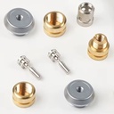 Alloy Steel Precision Turned Components Industrial Equipment Spare Parts Manufacturing High Accuracy Milling