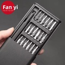 Free Shipping Industrial Grade 24-Piece Computer Screwdriver AA1V50 Multifunctional Set Insulated Magnetic Design for Repair
