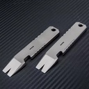 Industrial Titanium Alloy Sheep Horn Nail Remover Mini Crowbar Multi-Functional Portable EDC Tool Screwdriver Bottle Opener