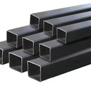 High Quality Custom Size Black Iron Square Tubes Metal Square and Rectangular Steel Tube Box Pipe Prices