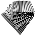 Zinc/aluminum Zinc Coated Corrugated Steel Roofing Sheets Ibr