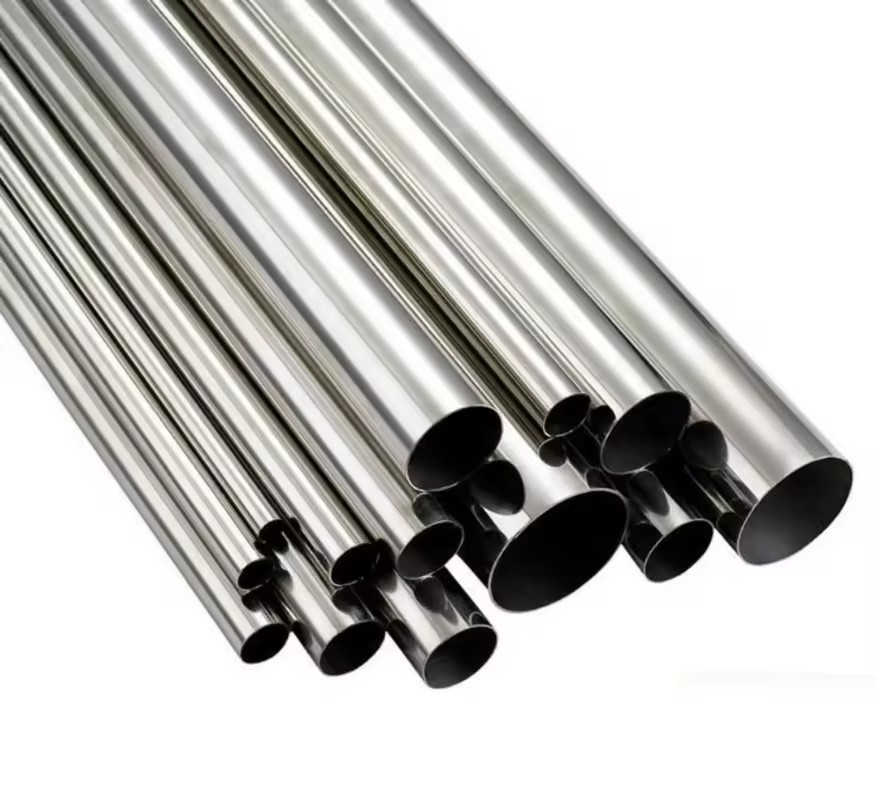 AISI DIN Bright 316L/316 Stainless Steel Hydraulic Pipes ERW 304 316 Stainless Steel Precision Tube with Laser Cutting Service