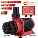 Aquarium Pond Pumps Submersible Hydroponic Fountain Pumps Adjustable Koi Pond Fish Tank Pump Silent Pond Pump for Aquarium