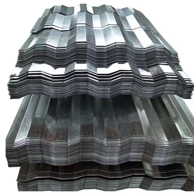 Shandong 24 Gauge 4x8 Zinc-Coated Steel Metal Roofing Sheet 114 Floor Bearing Board-Raw Material Cut Welded Bended