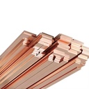 Earth Bar Copper High Quality Cast Copper Flat Bar Busbar Copper Row for Decoration