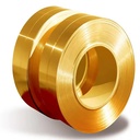 C21000 CuZn30 CuZn35 H80 H85 Thickness 0.1mm~3mm Copper Brass Coil H62/C2800 H65/C2620 C27400 T3-T8 Temper Brass Sheet Strips