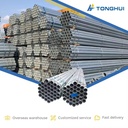 Greenhouse Hot Dipped Galvanized Steel Pipe Size 1/2 3/4 1''2'' INCH GI Pipe Scaffolding Pipe