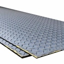 Steel Structure Non-slip Hot Rolled A36 Diamond Round Bean Check Carbon Steel Plate/plate 2 mm -3 mm Thick Q235B Q345B