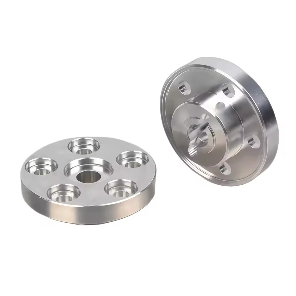 Customized Steel Hex Wheel Hubs Adapter Spacer CNC Machined Polished Steering Wheel Spacer Custom Made