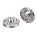 Customized Steel Hex Wheel Hubs Adapter Spacer CNC Machined Polished Steering Wheel Spacer Custom Made