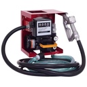 Portable Electric Self Priming Diesel Oil Kerosene Fuel Transfer Pump Kit With Meter Nozzle and Hose Oil Transfer Pump