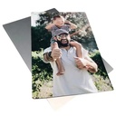 Sublimation Metal Blanks Aluminum Sheets 8X10inch Aluminum Photo logo Blank Photo Metal Wall Sublimation Poster Frame Blank