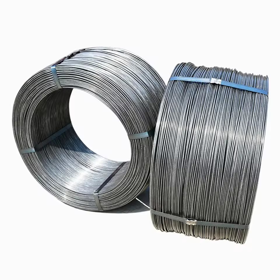 Factory Direct Supply 5.5mm 6.5mm 8mm 10mm 12mm Hot Rolled Low Carbon Steel Wire Rod in Coils Low Carbon Iron Wire Rod Prices