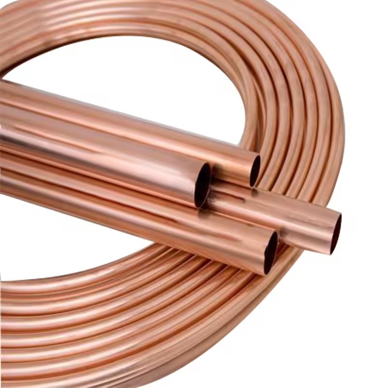 C10700 C12000 T2 Pure Seamless Copper Tubing Round/square/rectangle Copper Pipe