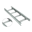 Cable Ladder Trays OEM DOM High Standard Fireproof Painting Coating Perforated Cable Ladder