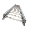 OEM Customized Insulation Network Parts Support Power Coated Galvanized Steel Cable Ladder