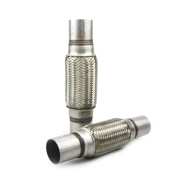 Car Universal Exhaust Muffler Flex Pipe with Rear Converter Supplier