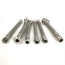 Metal Hose Tubing Pipe High Temp High Pressure Wire Braided Flexible Stainless Steel 20mm Welding ISO Stainless 304 Round ASTM