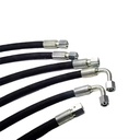 Industrial Hydraulic Rubber Hose 6mm-51mm Multi-Layer Wire Reinforced Gasoline/LPG/CNG Resistant Customizable Sizes