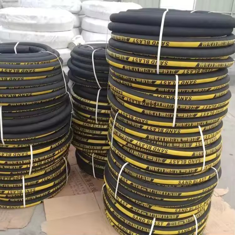 XC Brand Two Layers of High Tensile Steel Wire Braids Balflex Hydraulic Hose with Wrapped Cover
