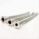 High Pressure 25Mm 30Mm Corrugated Stainless Steel Wire Metal Braided Flexible Metal Hose Pipe