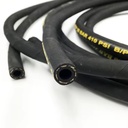 High Temperature Flexible Silicone Rubber/Polyester/Aramid Auto Car Hydraulic Hose 4-Ply Steel Wire Reinforced 0.3-1.2MPA