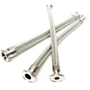 Stainless Steel Bellow Flexible Exhaust Hose with Braided Reinforcement Cutting Service 1/2-24 Inch -196~+420C XC69
