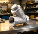 2/3/4/6 Inch 304 Stainless Steel Y-Strainer, Internal Thread Water Pipe Filter Valve, Thickened Body With Filter Screen