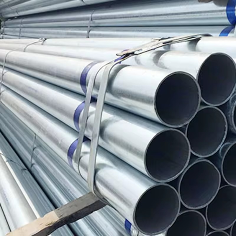 Astm A53 Galvanized Steel Pipe Gi Pipe Pre Galvanized Round Steel Pipe