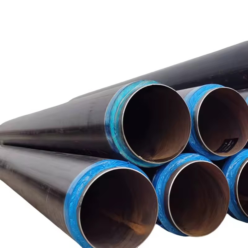 High Quality DN426mm-1820mm Polyurethane Foam Insulation and HDPE Jacket Pre-Insulated Steel Pipe