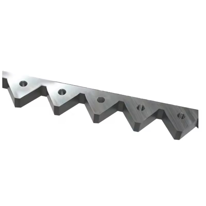 Industrial Double Shaft Shredder Blades Machinery ISO9001 CE Certified SKD-11 Material for Machinery 3 Months Warranty Blade