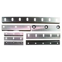 Industrial Metal Guillotine Shear Blades High-Precision Heat-Resisting High Alloy Steel D2/H13 Material 200mm-8000mm
